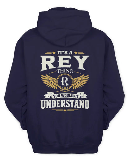 REY KT06-M008 It’s a [NAME] Thing – You Wouldn’t Understand | Personalized Vintage T-Shirt - Unisex Hoodie - Navy