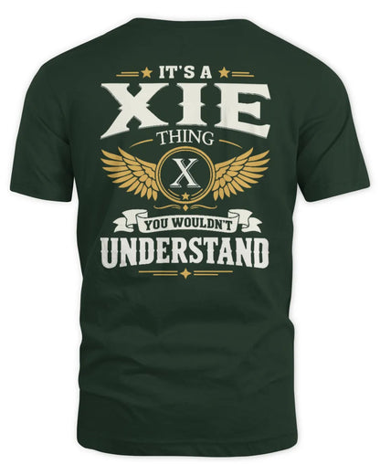 XIE KT06-M008 It’s a [NAME] Thing – You Wouldn’t Understand | Personalized Vintage T-Shirt - Unisex Standard T-Shirt - Forest Green