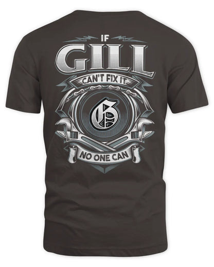 GILL AP81-K4-626 - Personalized Ahmed Quote Apparel “If Ahmed Can't Fix It, No One Can” - Unisex Standard T-Shirt - Dark Chocolate