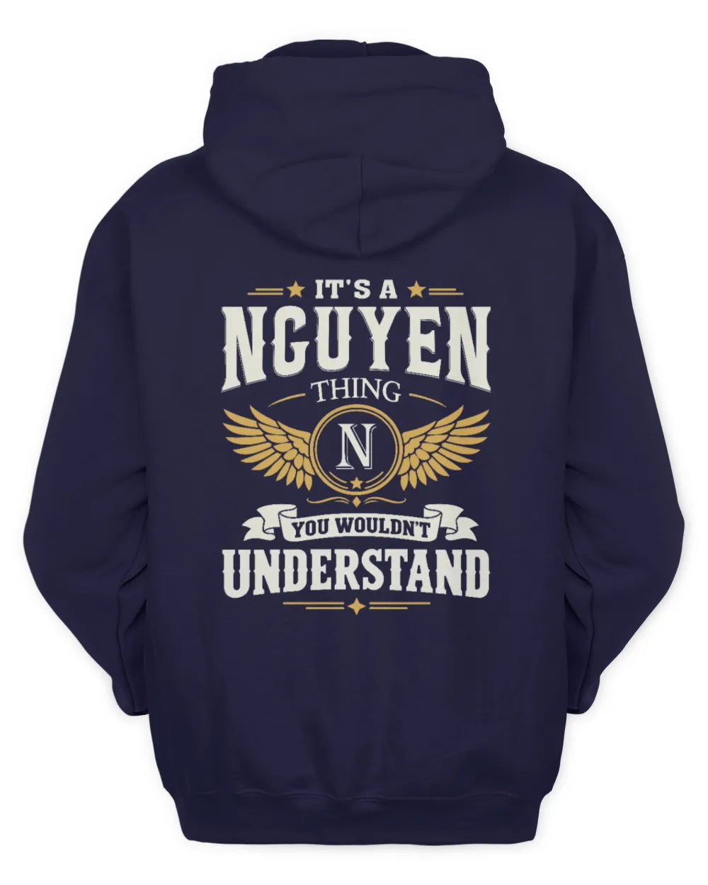 NGUYEN KT06-M008 It’s a [NAME] Thing – You Wouldn’t Understand | Personalized Vintage T-Shirt - Unisex Hoodie - Navy