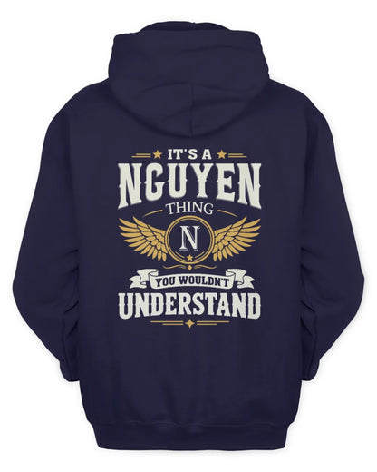 NGUYEN KT06-M008 It’s a [NAME] Thing – You Wouldn’t Understand | Personalized Vintage T-Shirt - Unisex Hoodie - Navy