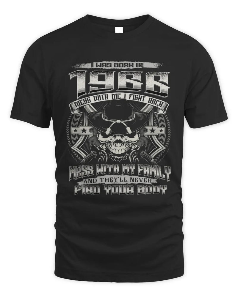 1966 HH89-K2 – Protective Family Quote T-Shirt - Unisex Standard T-Shirt - Black