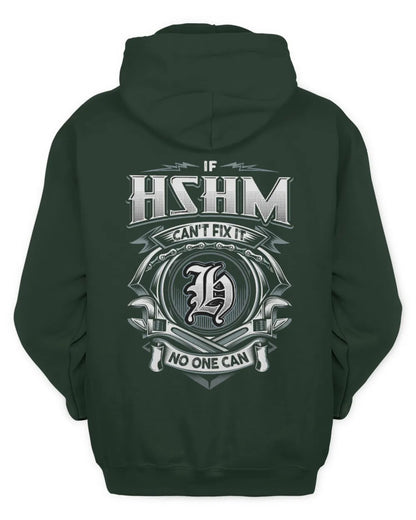 HSHM AP81-K4-626 - Personalized Ahmed Quote Apparel “If Ahmed Can't Fix It, No One Can” - Unisex Hoodie - Forest Green