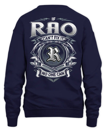 RAO AP81-K4-626 - Personalized Ahmed Quote Apparel “If Ahmed Can't Fix It, No One Can” - Unisex Sweatshirt - Navy