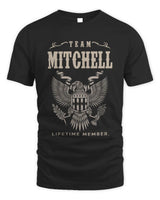MITCHELL TP06-K82 – Personalized Classic Style Apparel “Team NAME Lifetime Member” - Unisex Standard T-Shirt - Black