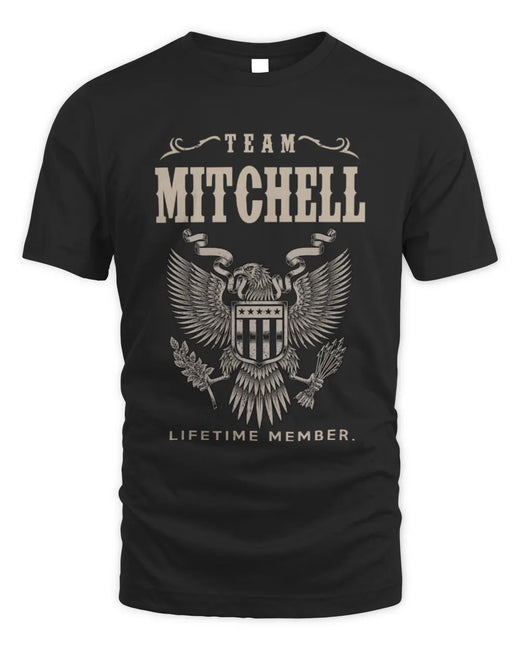 MITCHELL TP06-K82 – Personalized Classic Style Apparel “Team NAME Lifetime Member”