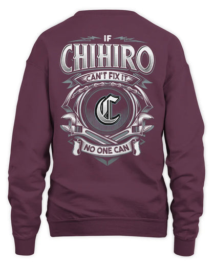 CHIHIRO AP81-K4-626 - Personalized Ahmed Quote Apparel “If Ahmed Can't Fix It, No One Can” - Unisex Sweatshirt - Maroon