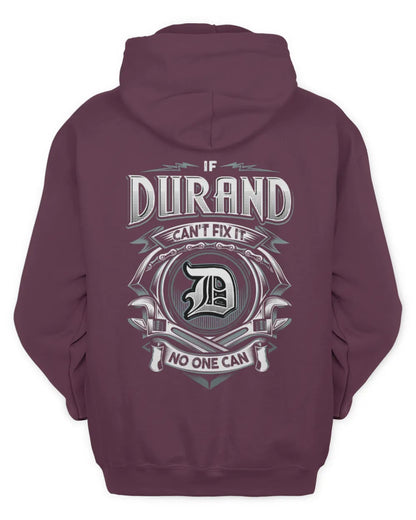 DURAND AP81-K4-626 - Personalized Ahmed Quote Apparel “If Ahmed Can't Fix It, No One Can” - Unisex Hoodie - Maroon