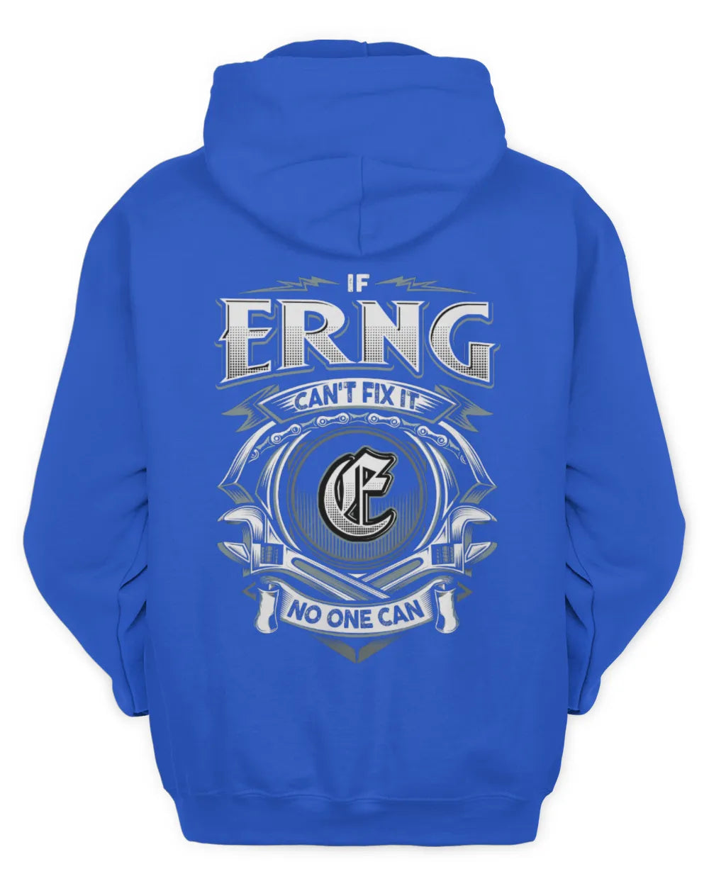 ERNG AP81-K4-626 - Personalized Ahmed Quote Apparel “If Ahmed Can't Fix It, No One Can” - Unisex Hoodie - Royal