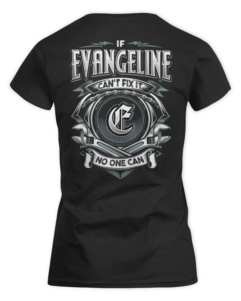 EVANGELINE AP81-K4-626 - Personalized Ahmed Quote Apparel “If Ahmed Can't Fix It, No One Can” - Women's Standard T-Shirt - Black