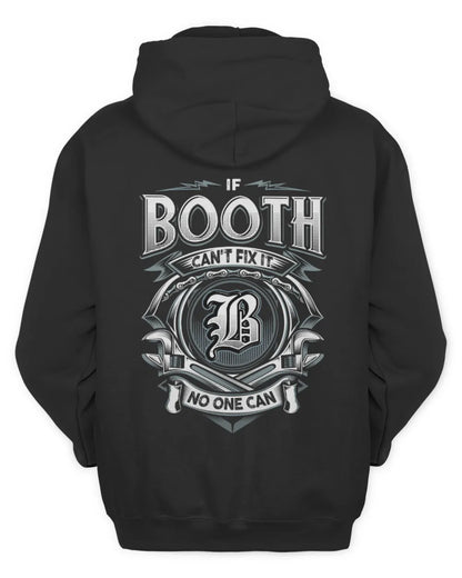BOOTH AP81-K4-626 - Personalized Ahmed Quote Apparel “If Ahmed Can't Fix It, No One Can” - Unisex Hoodie - Black