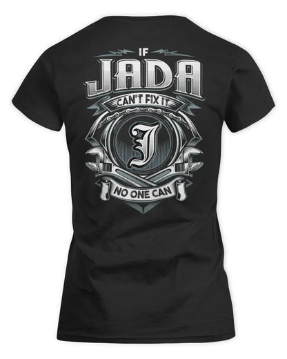 JADA AP81-K4-626 - Personalized Ahmed Quote Apparel “If Ahmed Can't Fix It, No One Can” - Women's Standard T-Shirt - Black