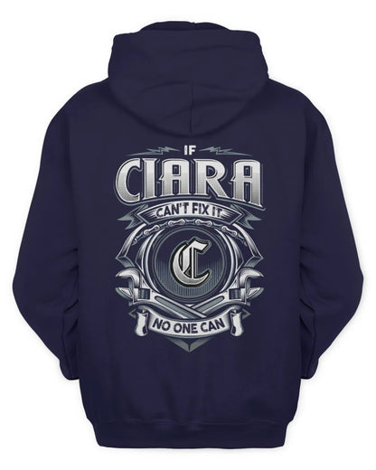 CIARA AP81-K4-626 - Personalized Ahmed Quote Apparel “If Ahmed Can't Fix It, No One Can” - Unisex Hoodie - Navy