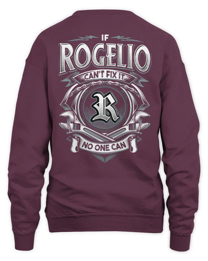 ROGELIO AP81-K4-626 - Personalized Ahmed Quote Apparel “If Ahmed Can't Fix It, No One Can” - Unisex Sweatshirt - Maroon