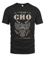 CHO TP06-K82 – Personalized Classic Style Apparel “Team NAME Lifetime Member” - Unisex Standard T-Shirt - Black