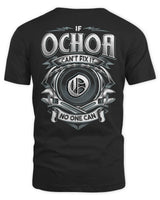 OCHOA AP81-K4-626 - Personalized Ahmed Quote Apparel “If Ahmed Can't Fix It, No One Can” - Unisex Standard T-Shirt - Black