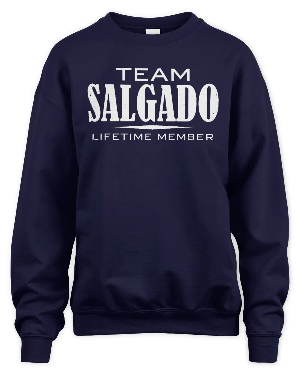SALGADO BL62-K4-128 - Personalized “Team NAME Lifetime Member” - Unisex Sweatshirt - Navy