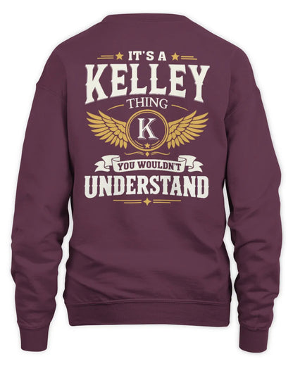 KELLEY KT06-M008 It’s a [NAME] Thing – You Wouldn’t Understand | Personalized Vintage T-Shirt - Unisex Sweatshirt - Maroon