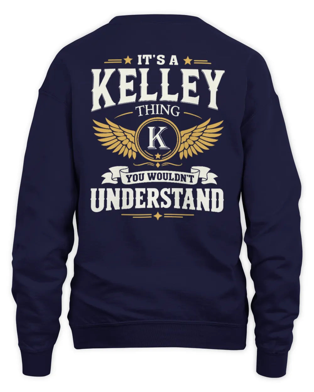 KELLEY KT06-M008 It’s a [NAME] Thing – You Wouldn’t Understand | Personalized Vintage T-Shirt - Unisex Sweatshirt - Navy