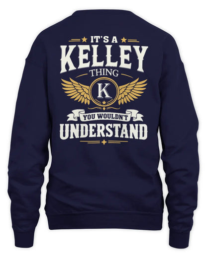 KELLEY KT06-M008 It’s a [NAME] Thing – You Wouldn’t Understand | Personalized Vintage T-Shirt - Unisex Sweatshirt - Navy