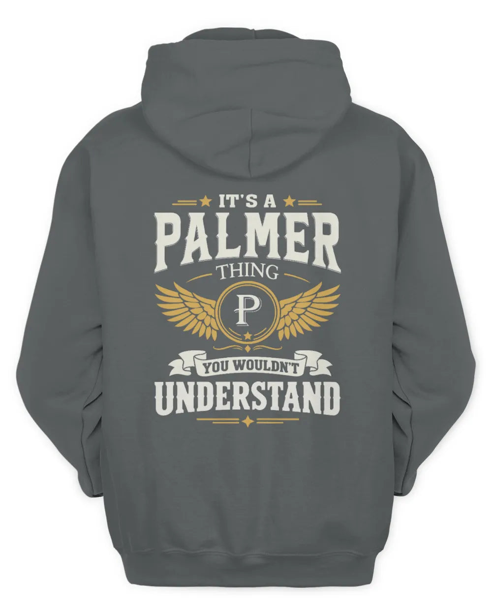 PALMER KT06-M008 It’s a [NAME] Thing – You Wouldn’t Understand | Personalized Vintage T-Shirt - Unisex Hoodie - Charcoal