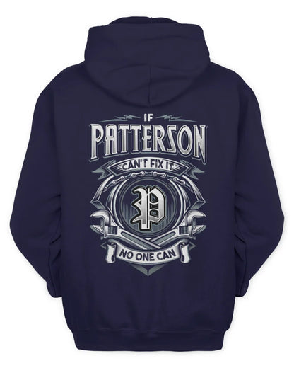 PATTERSON AP81-K4-626 - Personalized Ahmed Quote Apparel “If Ahmed Can't Fix It, No One Can” - Unisex Hoodie - Navy