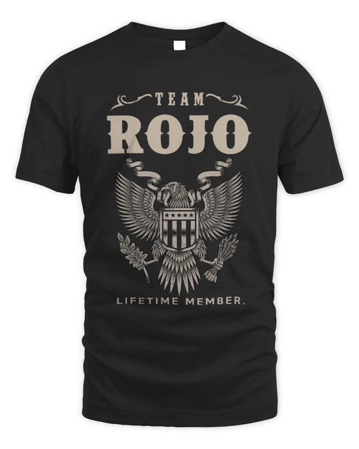ROJO TP06-K82 – Personalized Classic Style Apparel “Team NAME Lifetime Member”
