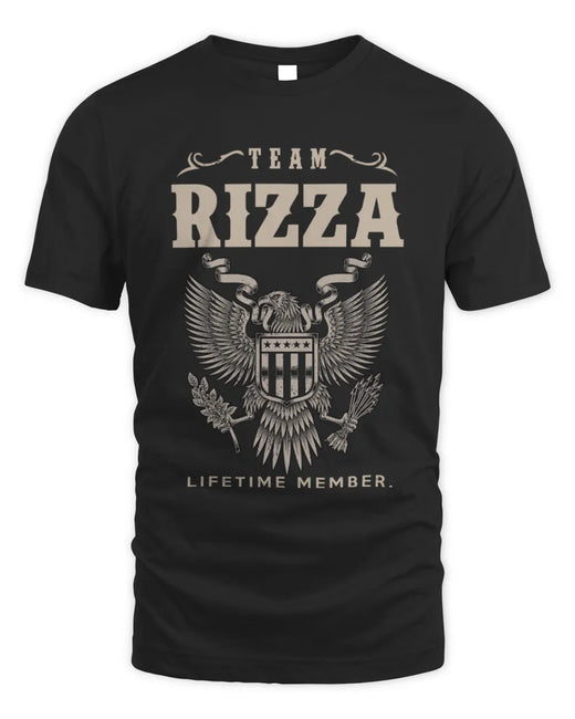RIZZA TP06-K82 – Personalized Classic Style Apparel “Team NAME Lifetime Member”