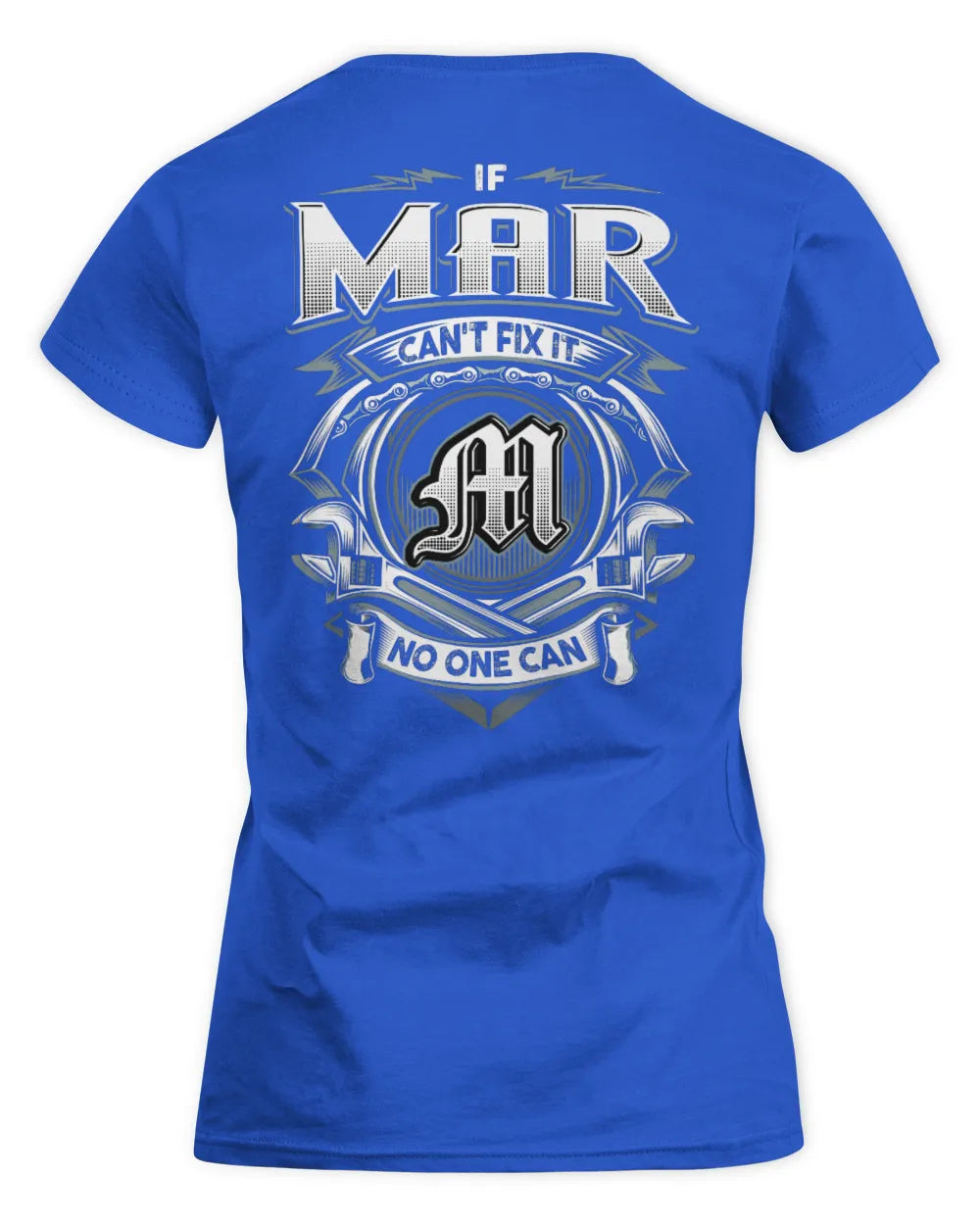 MAR AP81-K4-626 - Personalized Ahmed Quote Apparel “If Ahmed Can't Fix It, No One Can” - Women's Standard T-Shirt - Royal