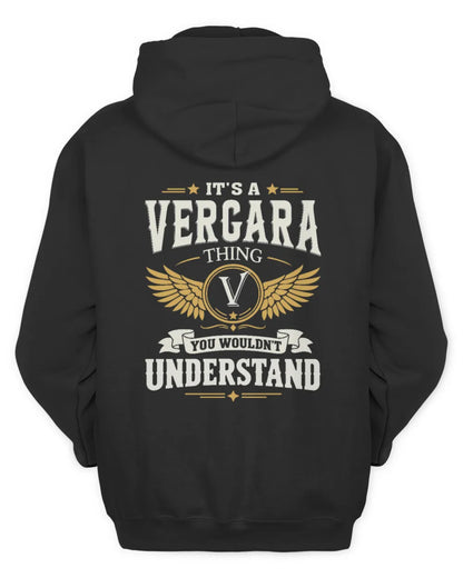 VERGARA KT06-M008 It’s a [NAME] Thing – You Wouldn’t Understand | Personalized Vintage T-Shirt - Unisex Hoodie - Black
