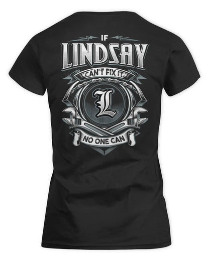 LINDSAY AP81-K4-626 - Personalized Ahmed Quote Apparel “If Ahmed Can't Fix It, No One Can” - Women's Standard T-Shirt - Black