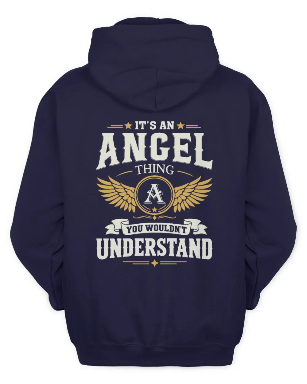 ANGEL KT06-M008 It’s a [NAME] Thing – You Wouldn’t Understand | Personalized Vintage T-Shirt - Unisex Hoodie - Navy
