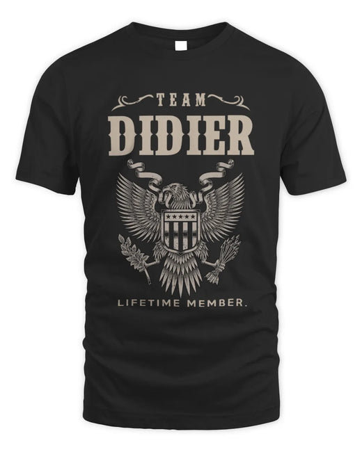 DIDIER TP06-K82 – Personalized Classic Style Apparel “Team NAME Lifetime Member”