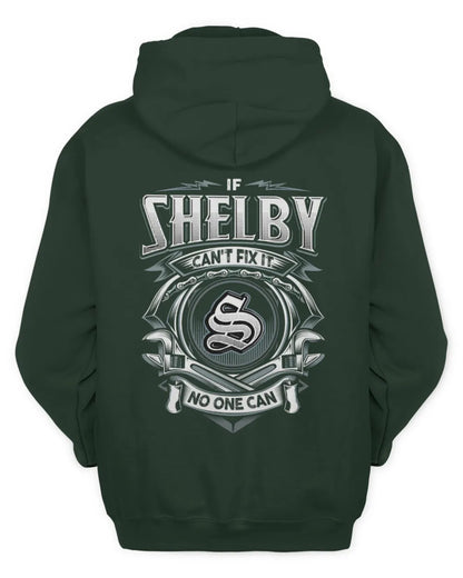 SHELBY AP81-K4-626 - Personalized Ahmed Quote Apparel “If Ahmed Can't Fix It, No One Can” - Unisex Hoodie - Forest Green