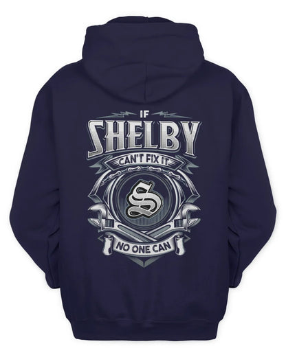 SHELBY AP81-K4-626 - Personalized Ahmed Quote Apparel “If Ahmed Can't Fix It, No One Can” - Unisex Hoodie - Navy