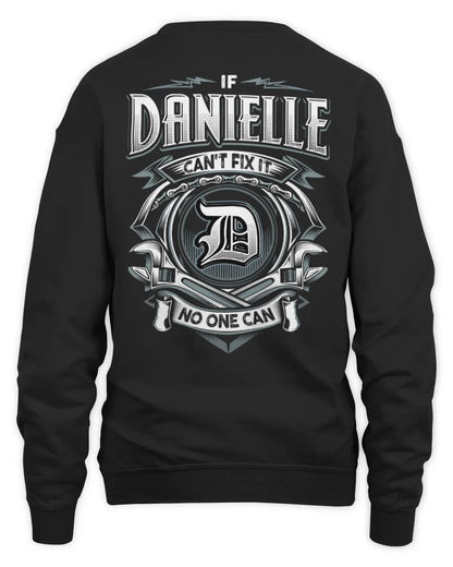 DANIELLE AP81-K4-626 - Personalized Ahmed Quote Apparel “If Ahmed Can't Fix It, No One Can” - Unisex Sweatshirt - Black