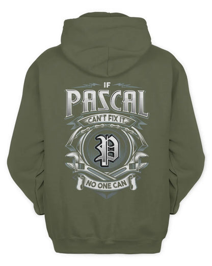 PASCAL AP81-K4-626 - Personalized Ahmed Quote Apparel “If Ahmed Can't Fix It, No One Can” - Unisex Hoodie - Military Green