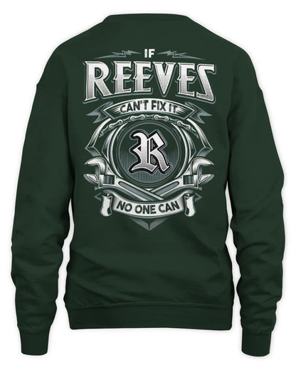 REEVES AP81-K4-626 - Personalized Ahmed Quote Apparel “If Ahmed Can't Fix It, No One Can” - Unisex Sweatshirt - Forest Green