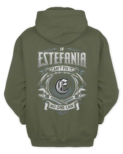 ESTEFANIA AP81-K4-626 - Personalized Ahmed Quote Apparel “If Ahmed Can't Fix It, No One Can” - Unisex Hoodie - Military Green