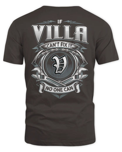 VILLA AP81-K4-626 - Personalized Ahmed Quote Apparel “If Ahmed Can't Fix It, No One Can” - Unisex Standard T-Shirt - Dark Chocolate