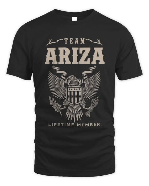 ARIZA TP06-K82 – Personalized Classic Style Apparel “Team NAME Lifetime Member”