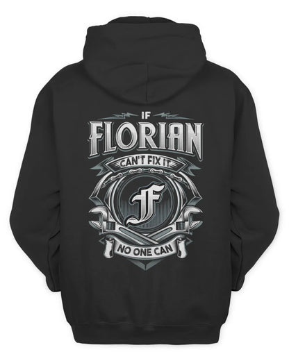 FLORIAN AP81-K4-626 - Personalized Ahmed Quote Apparel “If Ahmed Can't Fix It, No One Can” - Unisex Hoodie - Black