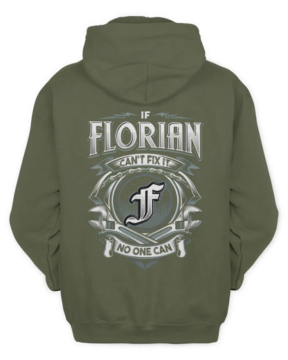 FLORIAN AP81-K4-626 - Personalized Ahmed Quote Apparel “If Ahmed Can't Fix It, No One Can” - Unisex Hoodie - Military Green