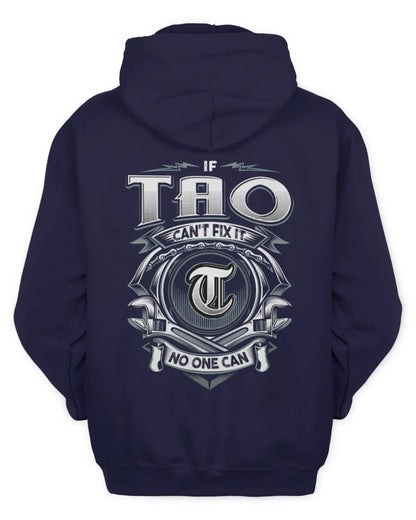 TAO AP81-K4-626 - Personalized Ahmed Quote Apparel “If Ahmed Can't Fix It, No One Can” - Unisex Hoodie - Navy