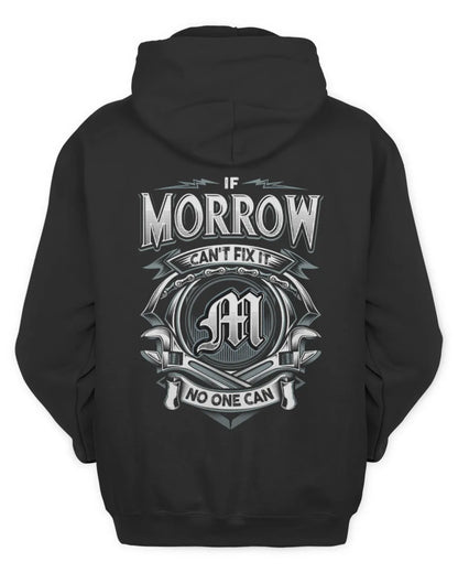 MORROW AP81-K4-626 - Personalized Ahmed Quote Apparel “If Ahmed Can't Fix It, No One Can” - Unisex Hoodie - Black