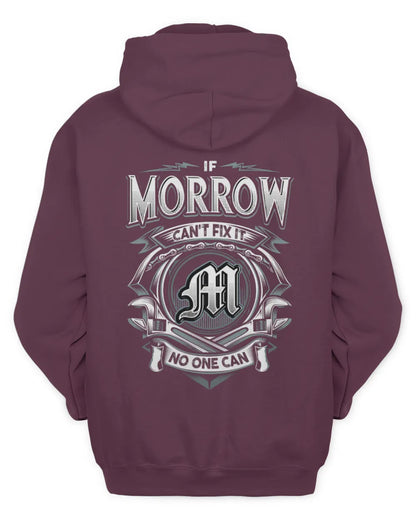 MORROW AP81-K4-626 - Personalized Ahmed Quote Apparel “If Ahmed Can't Fix It, No One Can” - Unisex Hoodie - Maroon