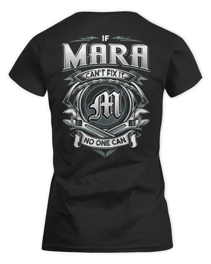 MARA AP81-K4-626 - Personalized Ahmed Quote Apparel “If Ahmed Can't Fix It, No One Can” - Women's Standard T-Shirt - Black