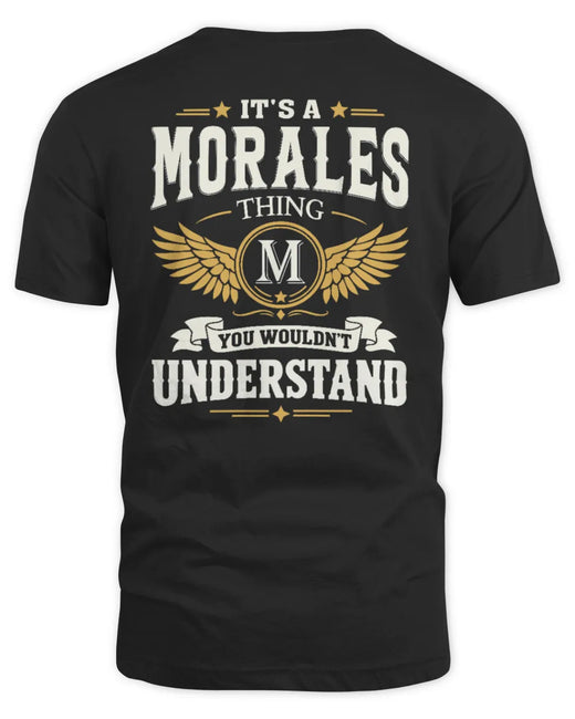 MORALES KT06-M008 It’s a [NAME] Thing – You Wouldn’t Understand | Personalized Vintage T-Shirt