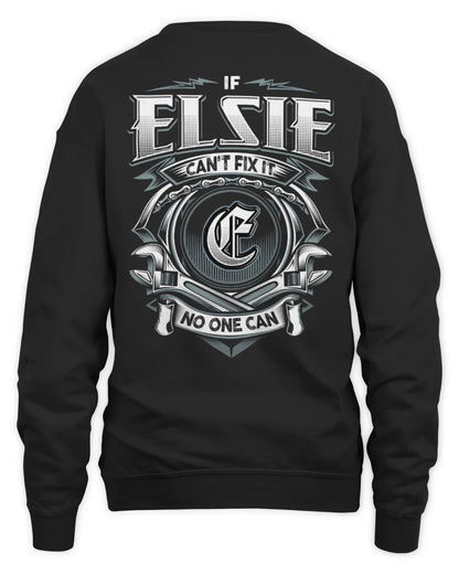 ELSIE AP81-K4-626 - Personalized Ahmed Quote Apparel “If Ahmed Can't Fix It, No One Can” - Unisex Sweatshirt - Black