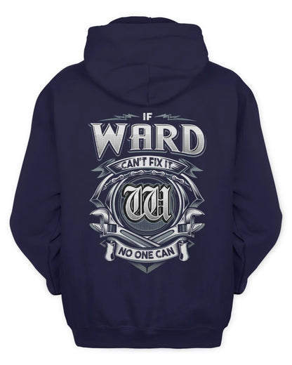 WARD AP81-K4-626 - Personalized Ahmed Quote Apparel “If Ahmed Can't Fix It, No One Can” - Unisex Hoodie - Navy